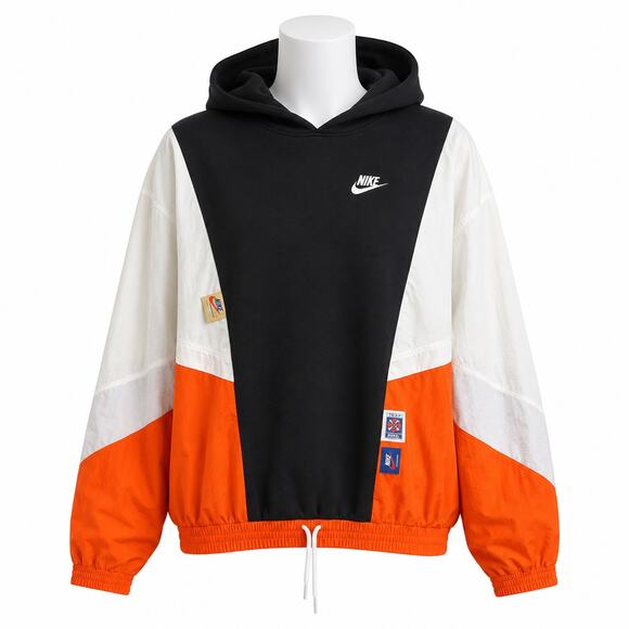 Nike Tops - Nike Sportswear Vintage Icon Clash Colorblock Windbreaker Hoodie – XS
